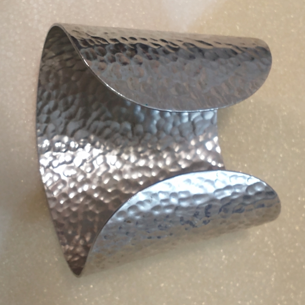 Vintage Crown Trifari Angled Cuff Bracelet